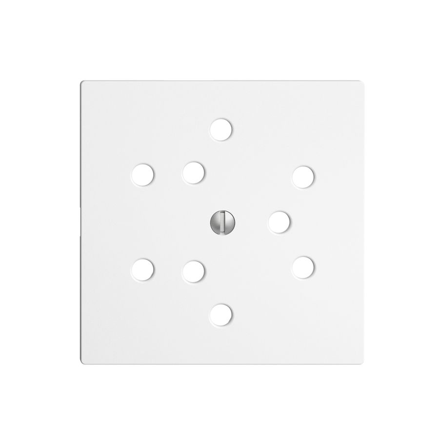 Plaque frontale 3×T12 EDIZIOdue blanc