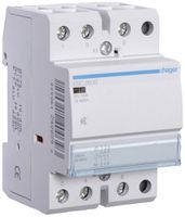 REG-Schütz Hager 230VAC 3 Schliesser 0 Öffner 63A brummfrei 3TE