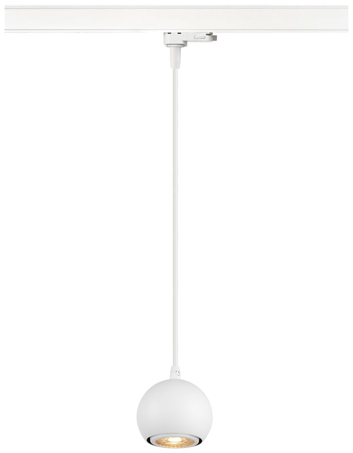 Pendelleuchte SLV LIGHT EYE 90 AD3PH GU10 1×6W DIM Ø89mm weiss