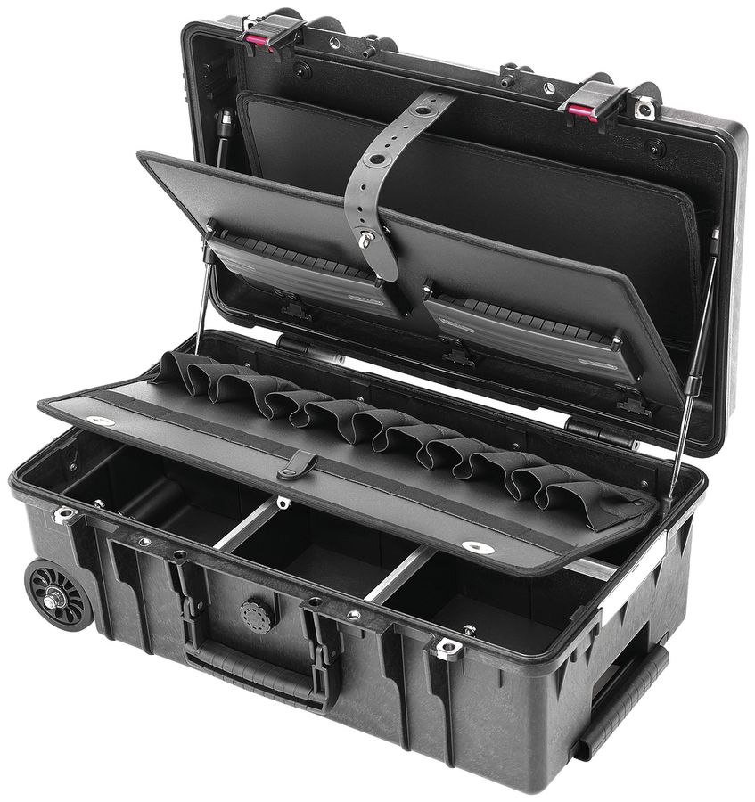 Valise d'outils CIMCO Gigant-Compact, vide, 600×370×250mm, noir, 7.5kg