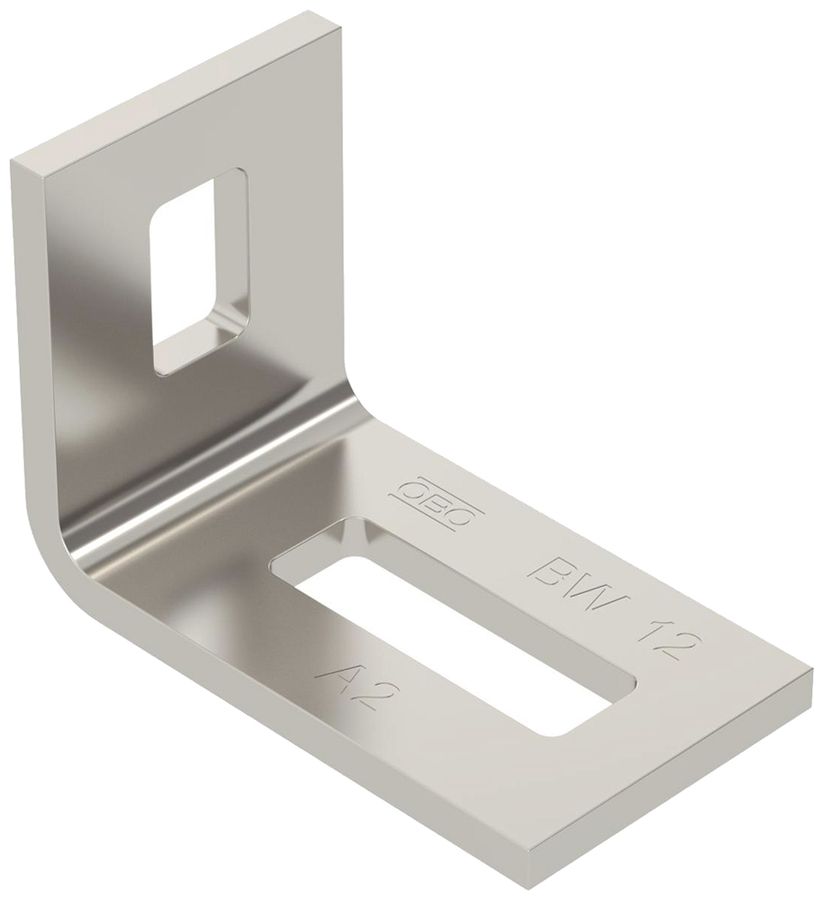 Équerre de fixation Bettermann BW 12 A2 70×50×40mm A2 1.4301 2B