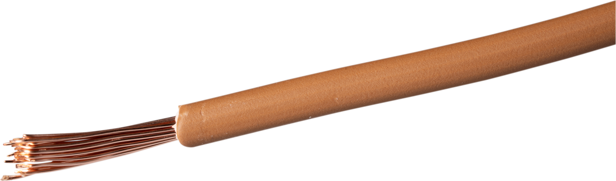 T-Litze halogenfrei 1.5mm² braun Eca, Spule à 100m