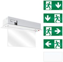 Notleuchte ESYLUX SLD EL LED IR 230V 3W IP40 3h weiss Deckeneinbau
