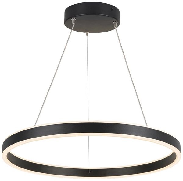 LED-Pendelleuchte SLV ONE 60 UP/DOWN PHASE 24W 820lm 2700/3000K schwarz