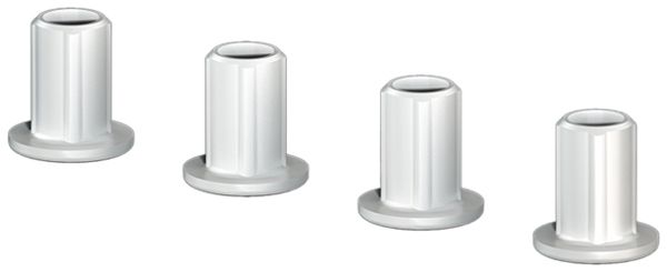 Bouchon de fermeture Rittal SV 9674.790 a.compens.d.press. PA gris IP55 4pcs