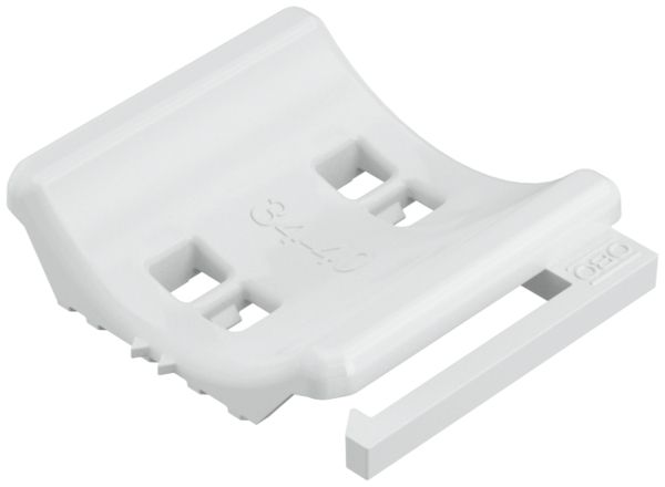 Contre-plaque Bettermann combinée avec contre-plaque double 34…40mm, PP, grc