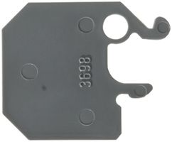 Abschlusswand Woertz 2.5 grau