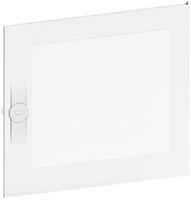 Porte droite Hager média AP 519×469×12mm IP30 blanc pur