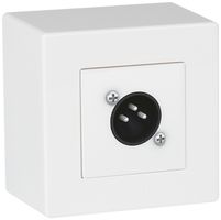 Prise XLR AP ATO blanc 3L mâle
