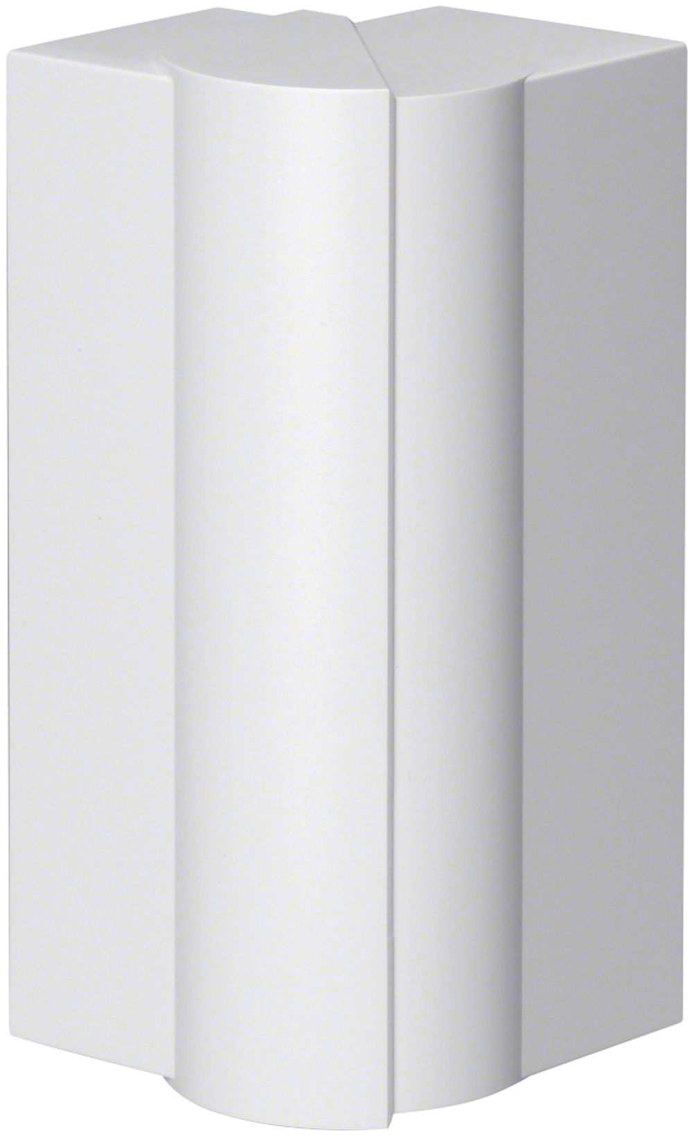 Angle extérieur tehalit BR 68×210mm couvercle 2×80mm sans halogène blanc trafic