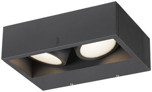 LED-Wandleuchte SLV ESKINA 27W 2200lm 830/840 IP65 direkt/indirekt 95° anthrazit