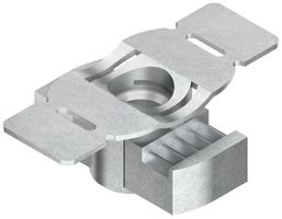 Gleitmutter verzahnt Niedax, Gewinde M10 f.SW 18mm Stahl verzinkt