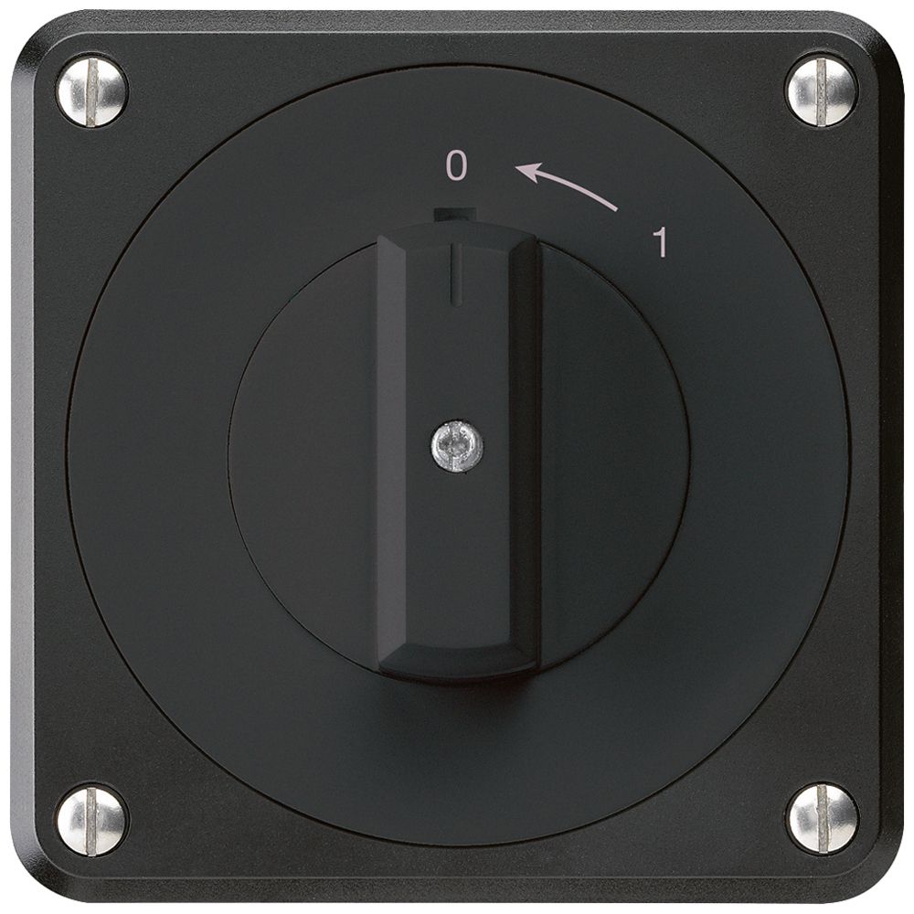 UP-Schwenktaster robusto IP55 schwarz 1P