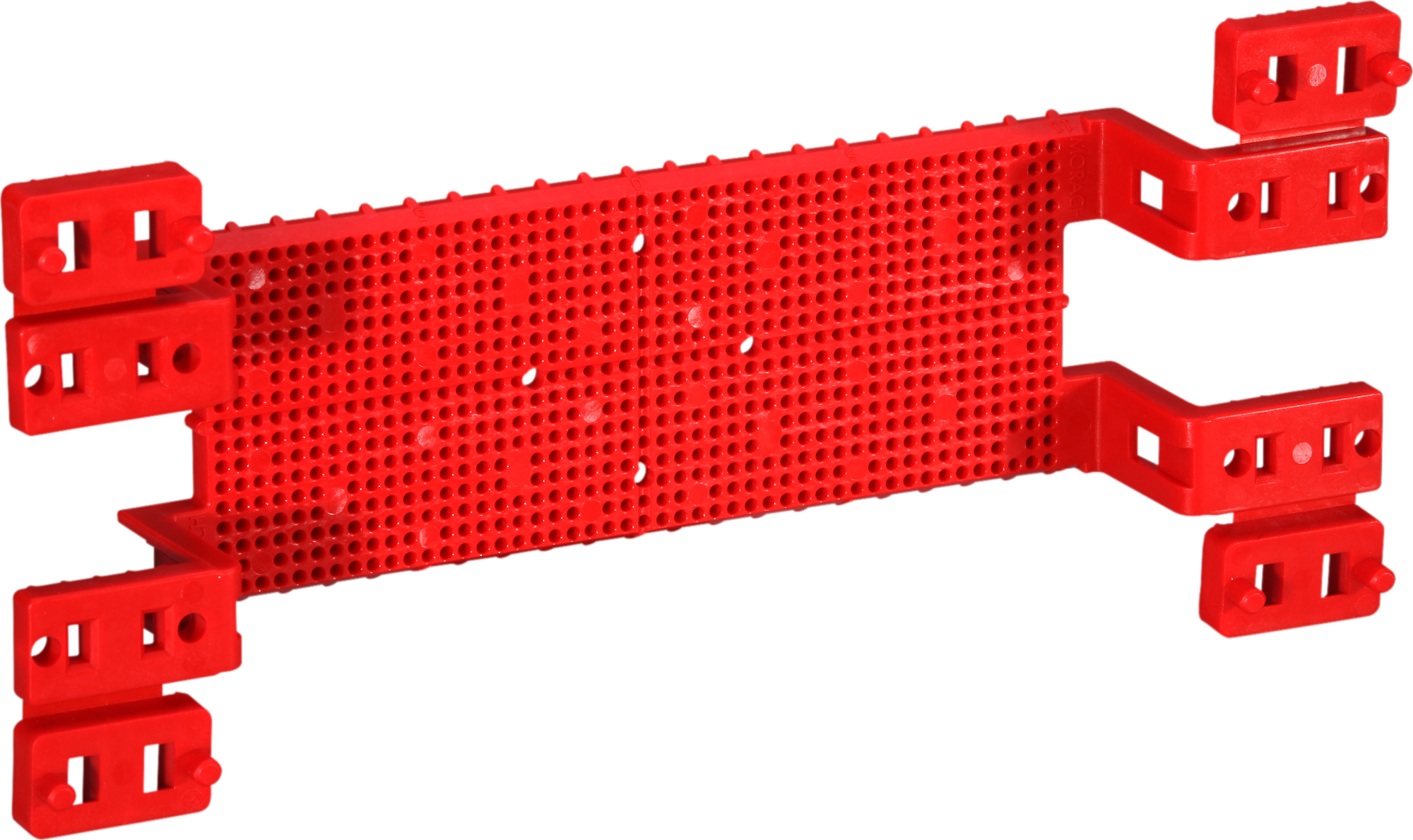 Montageplatte MT Red-Fix rot für Dosenträger