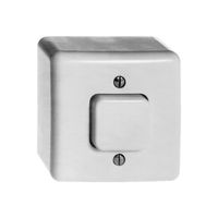 Capot AP FH pour interr. poussoir blanc