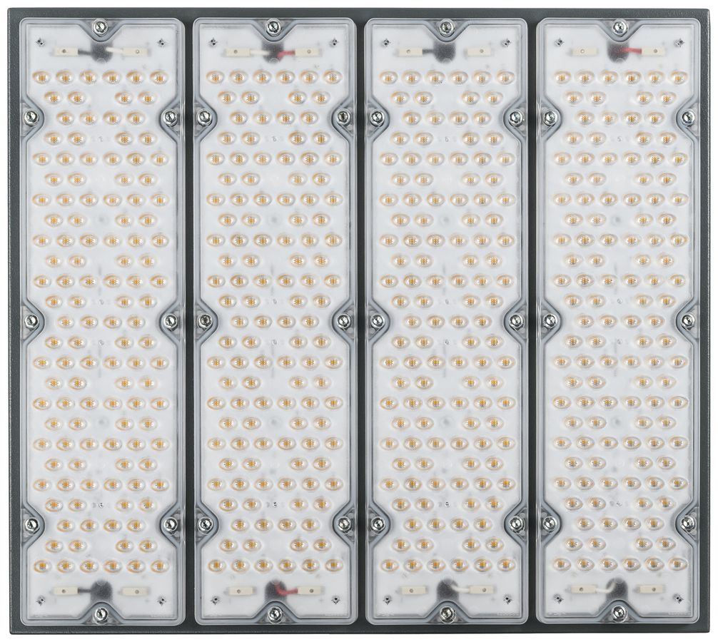 LED-Hallenstrahler Sylvania KubiXx WIDE 110W 19300lm 840 IP65 DALI 330×370