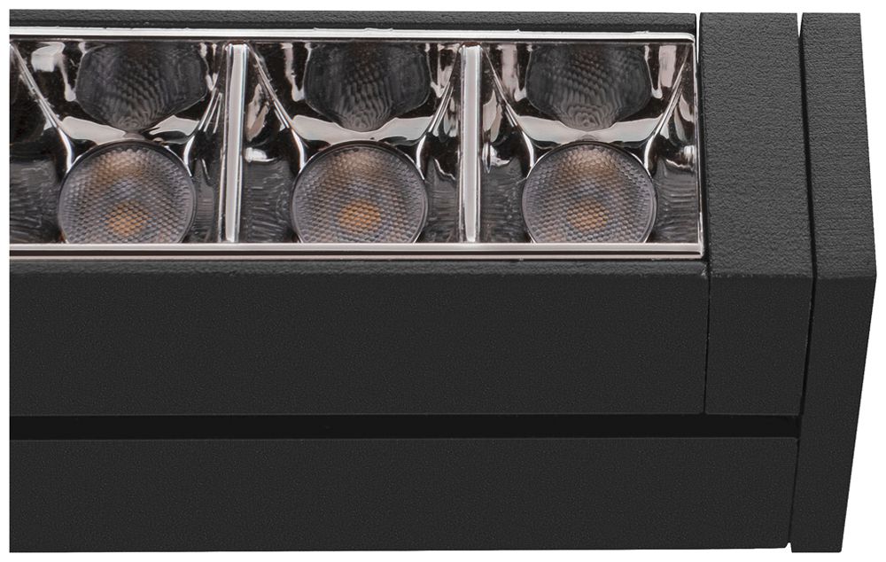 Spot LED SLV IN-LINE 24 7.3W 650lm 940 35° DALI 48V AD 240×22mm noir