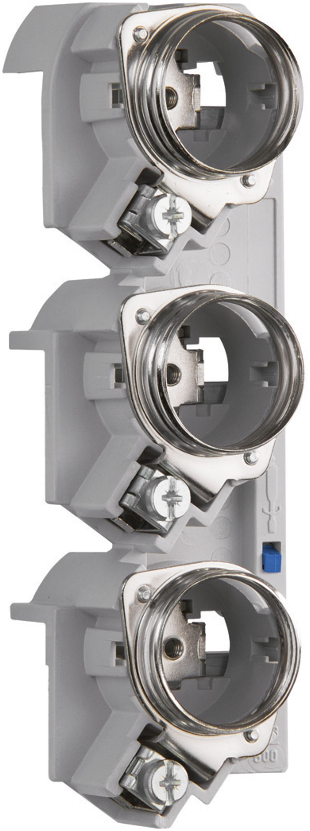 Sicherungssockel Weber, DIII, 500V, 63A, für Sammelschienendicke 5mm