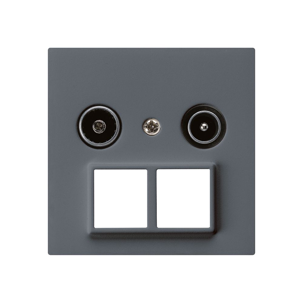 Prise d'antenne ENC R/TV HMS kallysto A 14dB anthracite