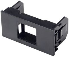 Keystone-Modul Cecoflex für AV-Montagesystem, leer, schwarz