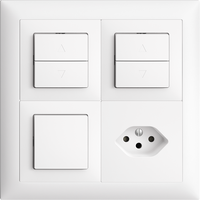 UP-Kombination Edue 2x2, Storensch. 1K+ Storensch. 1K+Sch3+T13 ws