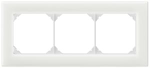 UP-Kopfzeile EDIZIO.liv prestige SNAPFIX® 1×3 94×214mm glas weiss