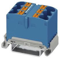 Verteilerblock PX PTFIX 6X10/S-NS35A BU