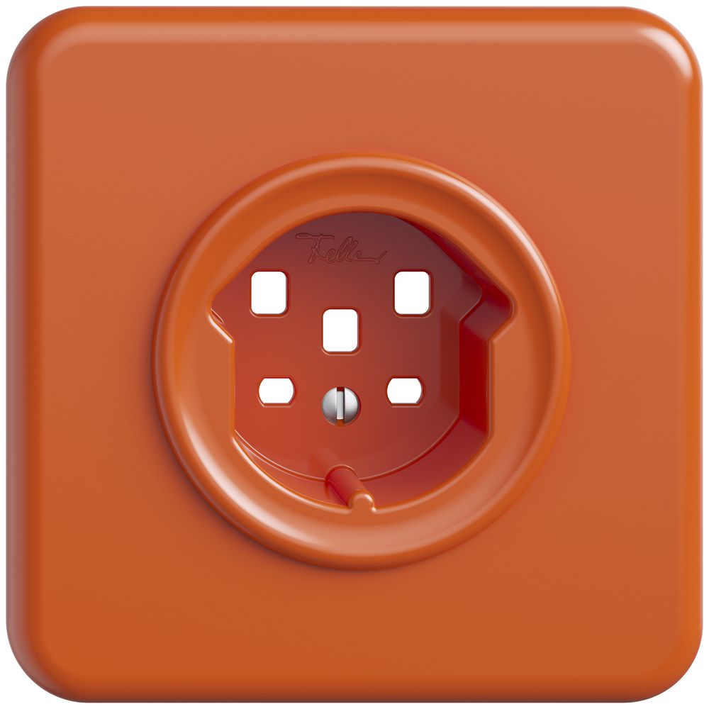 Kit frontal ENC STANDARDdue T25, 90×90mm, orange