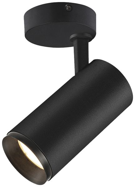 Spot LED SLV NUMINOS SPOT M PHASE 20W 1970lm 3000K 36° Ø85×185mm noir