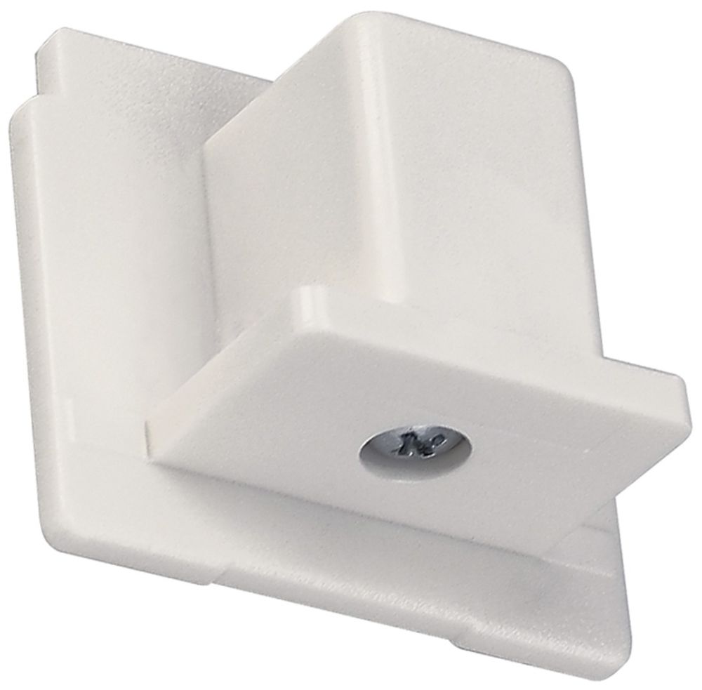 Endkappe SLV für AP-Stromschiene EUTRAC 3-phasig, weiss