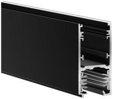 AP-Stromschiene Sylvania Lytespan H 220…240V 3-Phasen DALI Al 1m schwarz