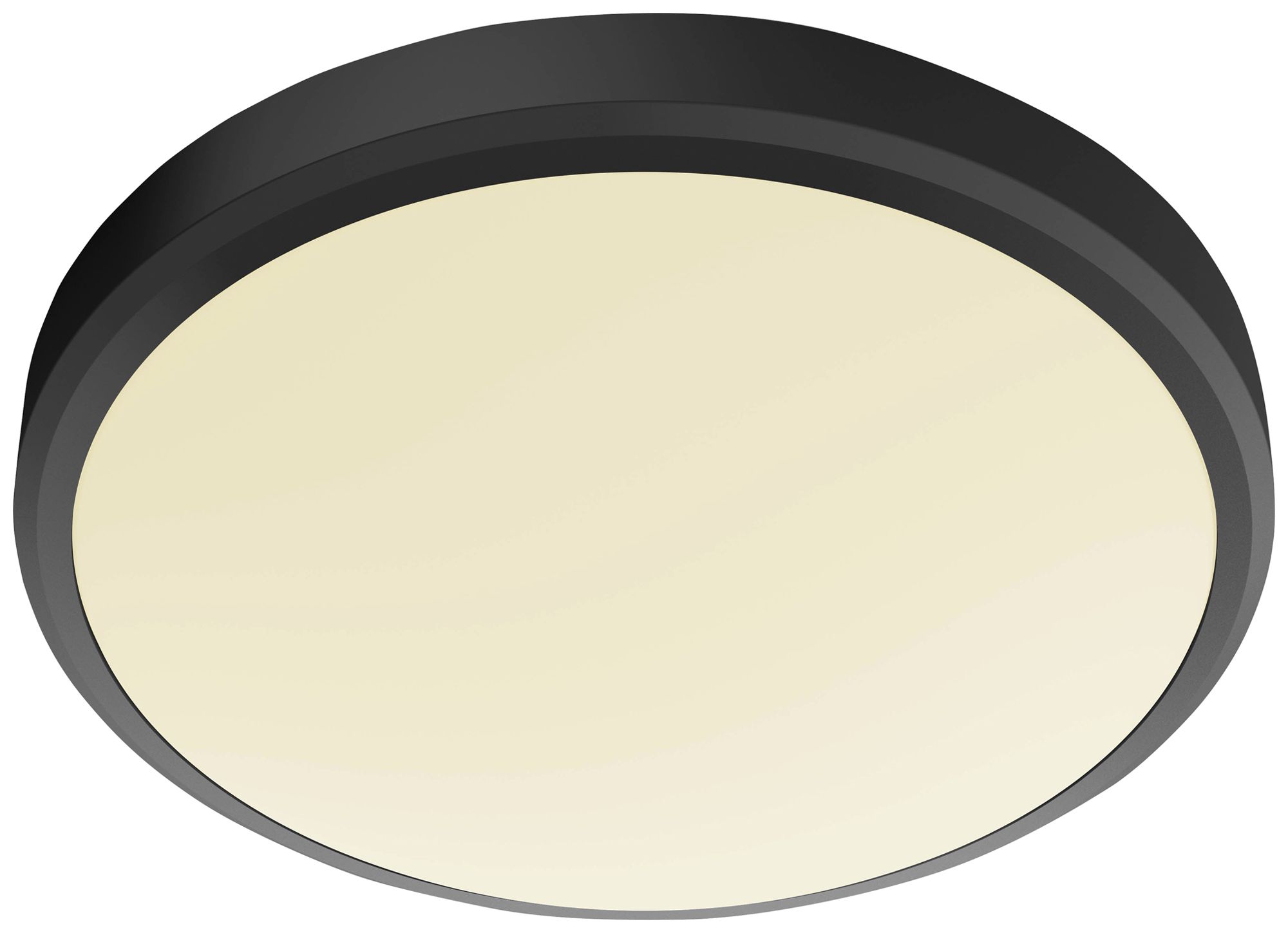 LED-Deckenleuchte Philips Doris 17W 1500lm 2700K IP44 Ø313mm schwarz