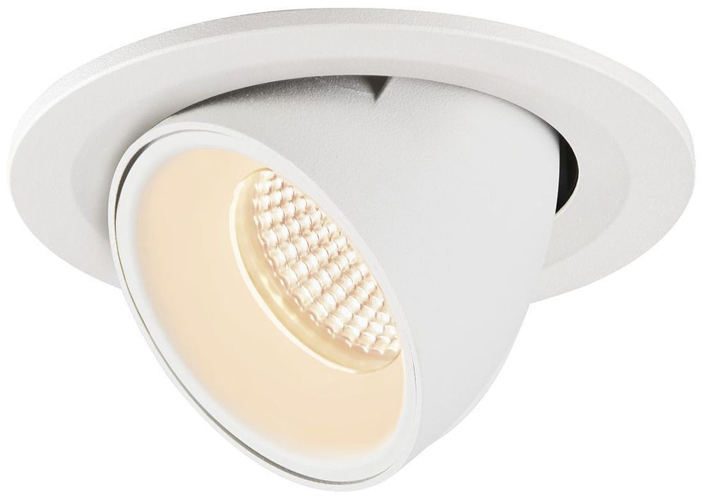 EB-LED-Downlight SLV NUMINOS GIMBLE S, 8.6W 250mA 720lm 2700K 40° ws