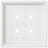 Boîtier AP Siedle 9× 332×332×36.5mm blanc