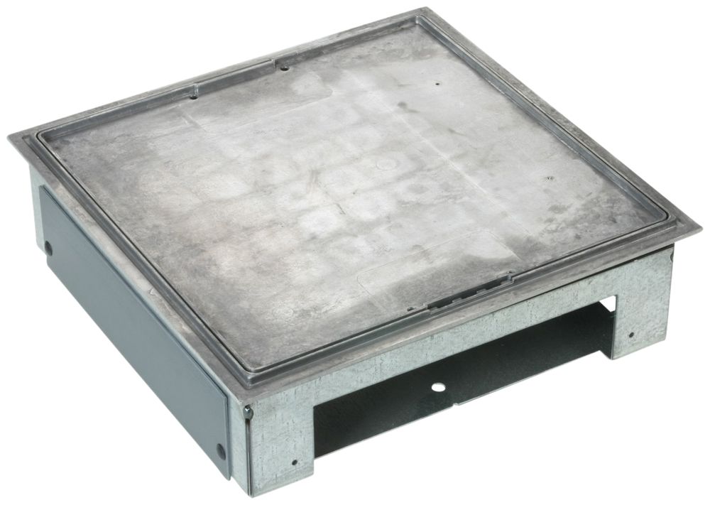 Scatola a strappo h=82…110mm bordo tappeto per canale a filo 50×200mm