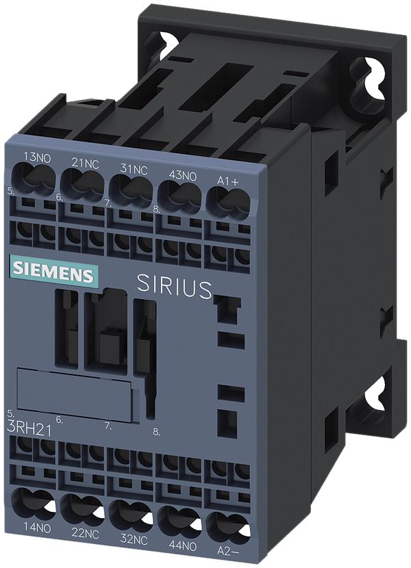 Contattore ausiliare Siemens SIRIUS 3RH2 S00 24VDC 2Ch+2R a molla