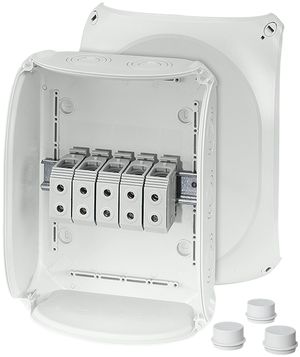 AP-Abzweigdose Hensel DK 3535 Klemme 5×35mm², grau