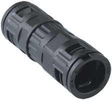 Schlauchkupplung AGRO 2×21.2mm schwarz IP68