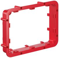 Telaio di rialzo Morach-Technik 50mm per scatola da cassaforma 290×220mm rosso