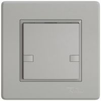 UP-KNX-Taster RGB EDIZIO.liv SNAPFIX® Temperaturfüh.o.LED 1×Taste 2-Tbed.hgu