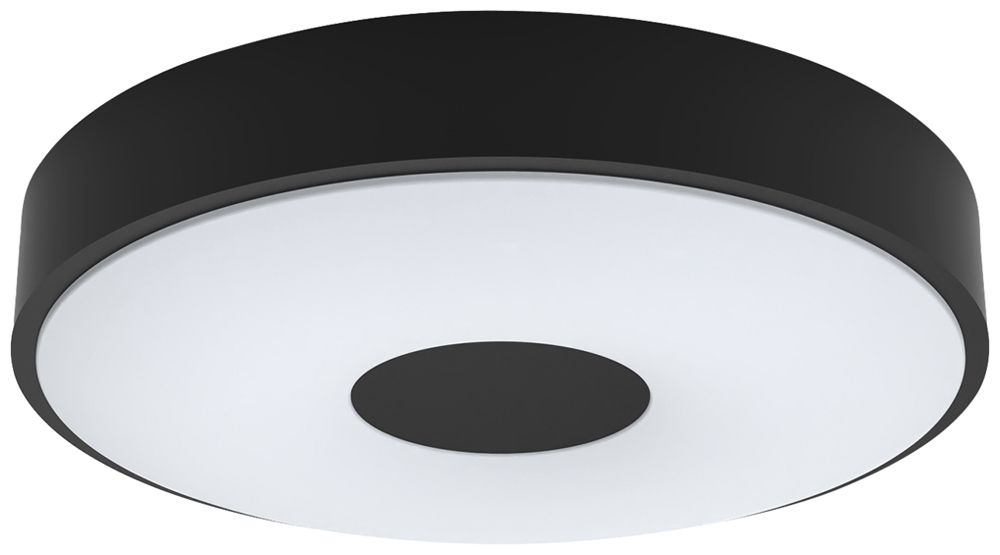 LED-Deckenleuchte Philips Coiner 24W 2700lm 2700K Ø389mm schwarz