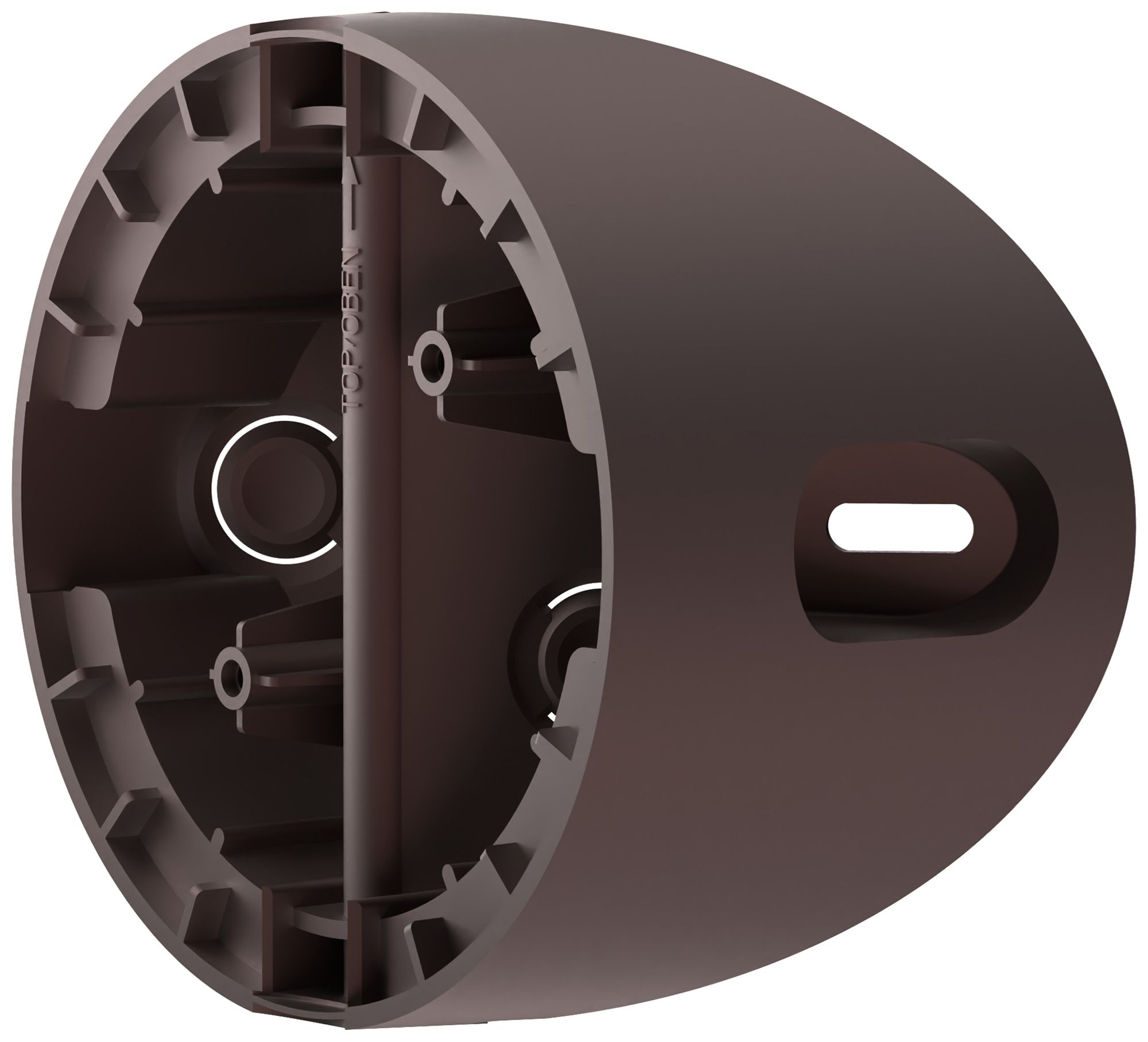 Montageadapter ABB Busch-Wächter PRO braun