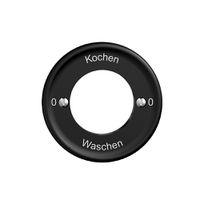 Frontset 0-Kochen-0-Waschen STANDARDdue, schwarz