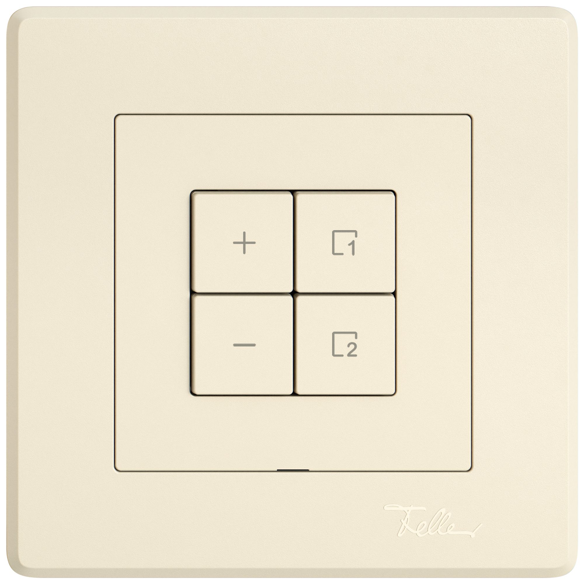 Kit di montaggio INC EDIZIO.liv Wiser SNAPFIX® p.dimmer 1C scena 4T cr