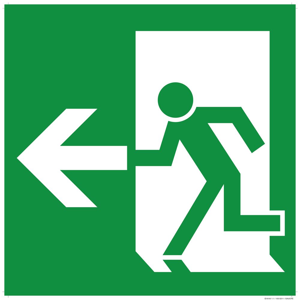 Piktogramm mit Pfeil nach links zu Candelux CFY320, CFQ320/160
