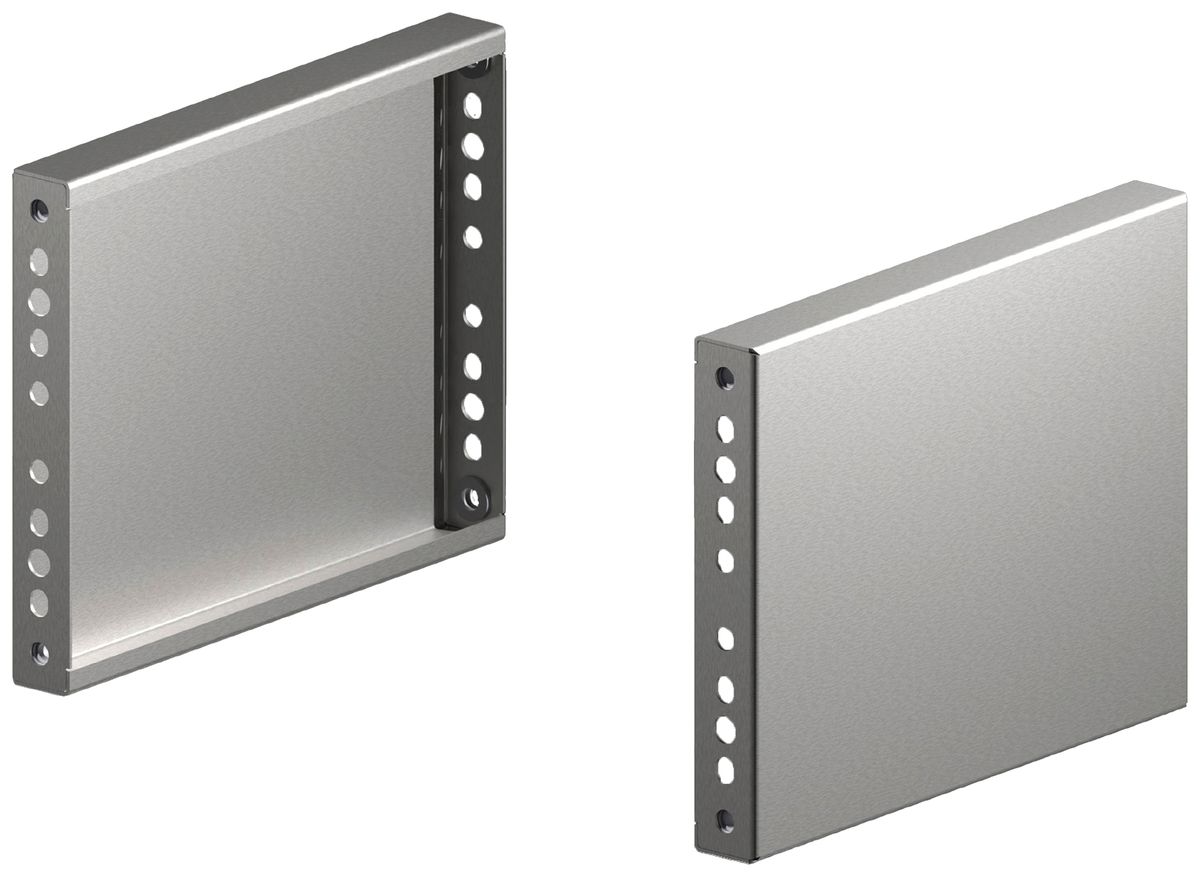 Cache-socle Rittal VX 8660.080 400×200mm kit latéral acier fin 2 pcs
