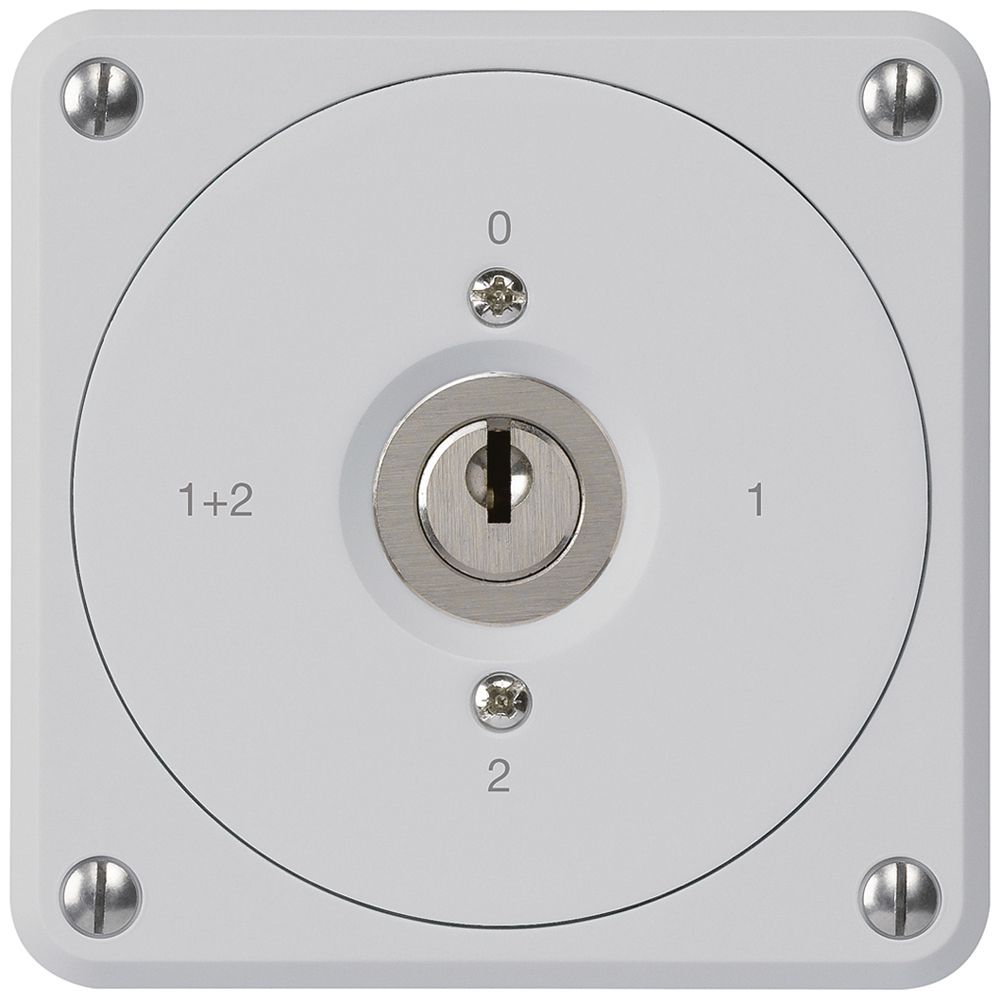 Interrupteur à clé ENC robusto sans clapet 1/1P gris pour combinaison