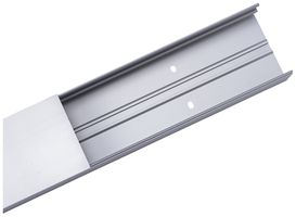 Canale d'installazione ELBRO 45×30mm, alluminio, l=2000mm, argento anodizzato