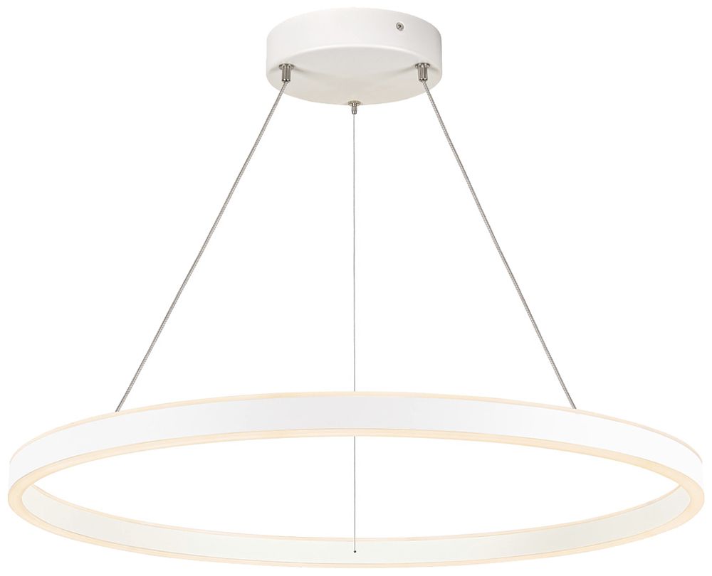 LED-Pendelleuchte SLV ONE 80 UP/DOWN DALI 34W 1230/1270lm 3000/4000K weiss