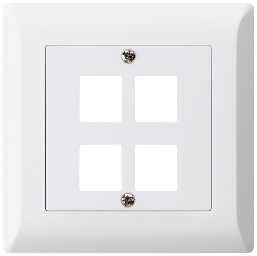 Kit frontal ENC HMS kallysto.line pour 4 modules blanc